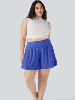 HALARA XL Deep Navy Blue Shorts activewear workout gym